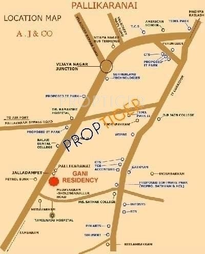 Images for Location Plan of AJ and Co Gani Residency