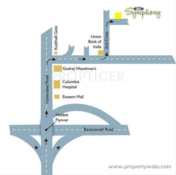  symphony Location Plan