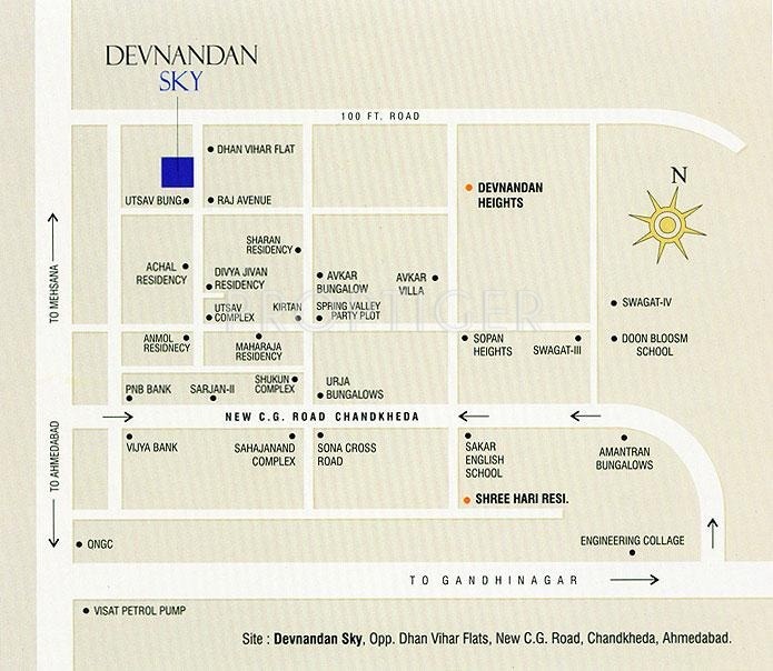 Images for Location Plan of Devnandan Devnandan Sky