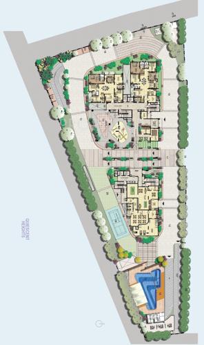  quiescent-heights Images for Cluster Plan of Raheja Quiescent Heights