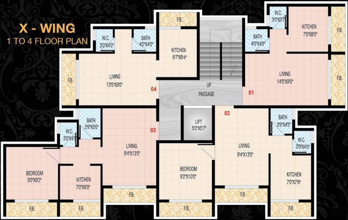 Images for Cluster Plan of Laxmi Castello