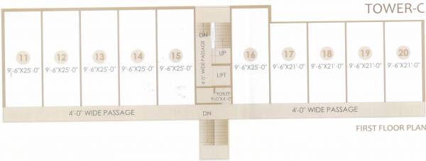 Images for Cluster Plan of Siddhi Plaza