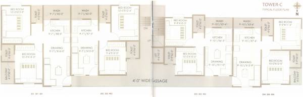 Images for Cluster Plan of Siddhi Plaza