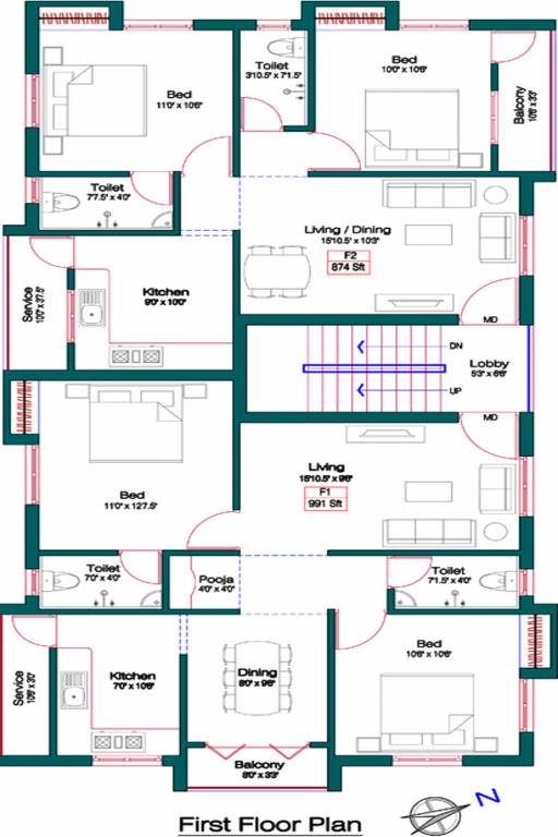 Images for Cluster Plan of Alankar Sree Krishna Garden