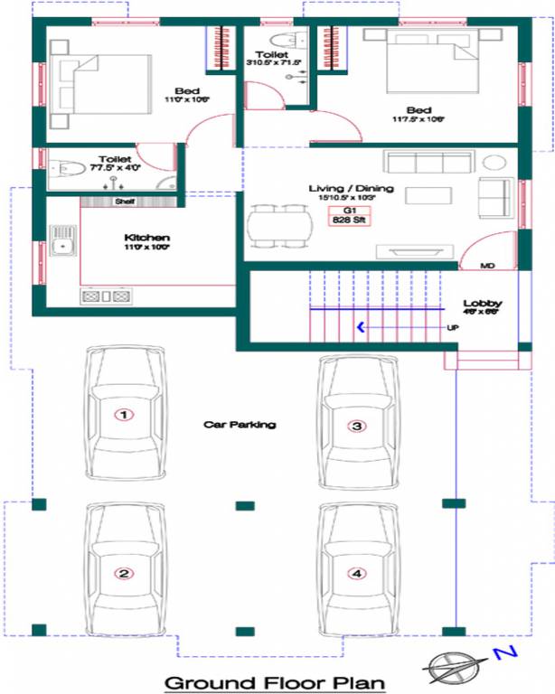 Images for Cluster Plan of Alankar Sree Krishna Garden