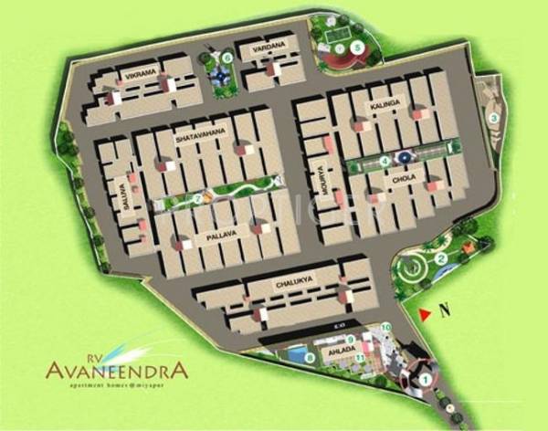 Images for Layout Plan of R V Nirmaan Avaneendra