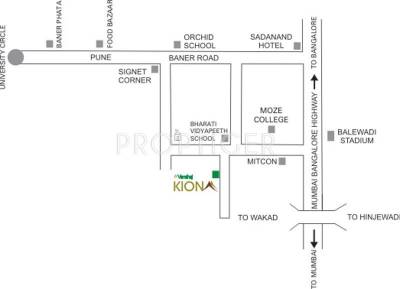  kiona Images for Location Plan of Vanshaj Kiona