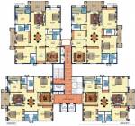 Images for Cluster Plan of Sri Fortune Towers Images for Cluster Plan of Sri Fortune Towers