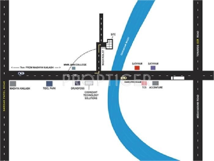 Images for Location Plan of Shree Ayshwarya Foundations Prapancha