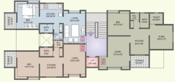 Images for Cluster Plan of A P Bhandari Akshay Tej