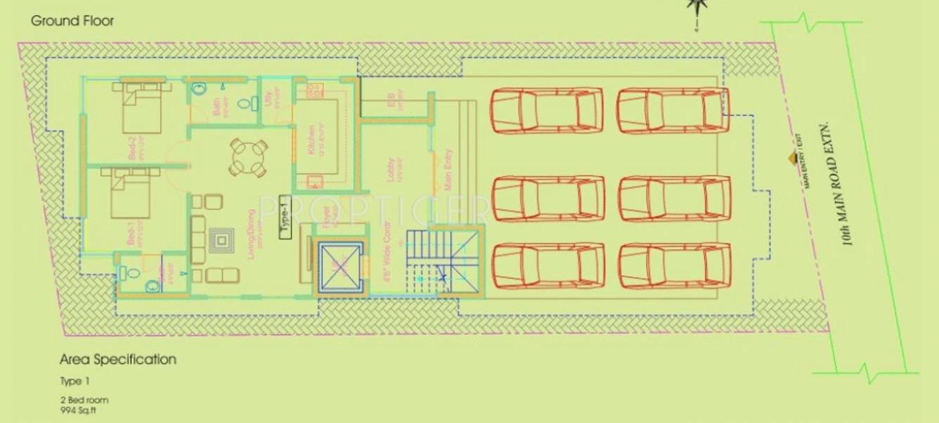 Images for Cluster Plan of Fifth Field The Spell