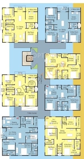 Images for Cluster Plan of Datla Constructions Satya Greens