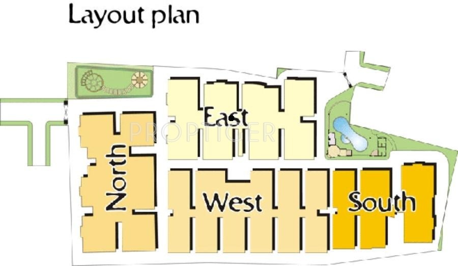 Datla Constructions Satya Greens Layout Plan