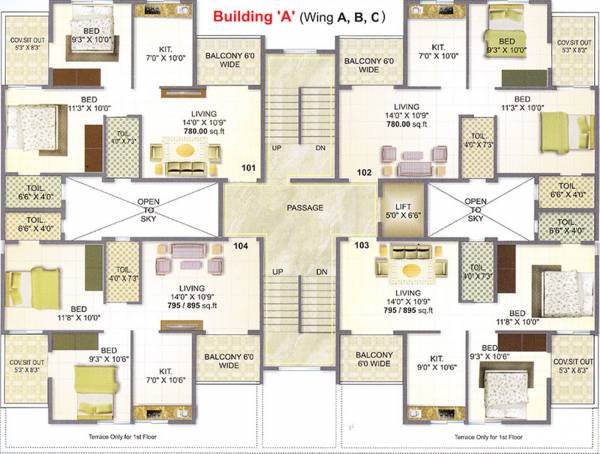 Images for Cluster Plan of Aditya Sai Darshan