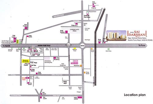  sai-darshan Images for Location Plan of Aditya Sai Darshan