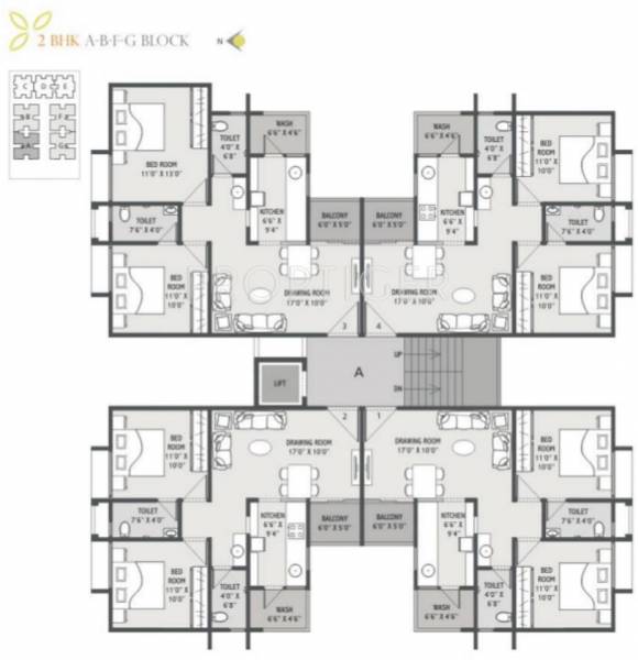  aditi Block A Cluster Plan