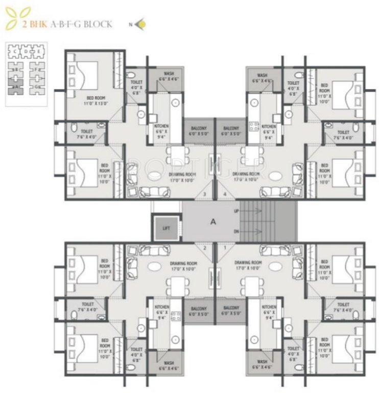  aditi Block A Cluster Plan