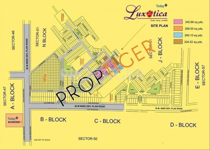 Images for Site Plan of Today Homes Luxotica