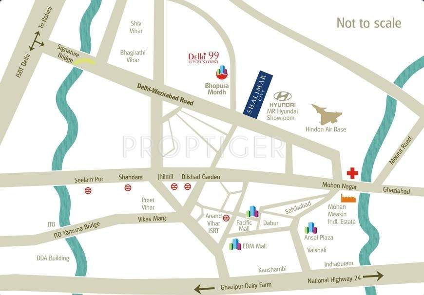  shalimar city Images for Location Plan of MR Proview Shalimar City