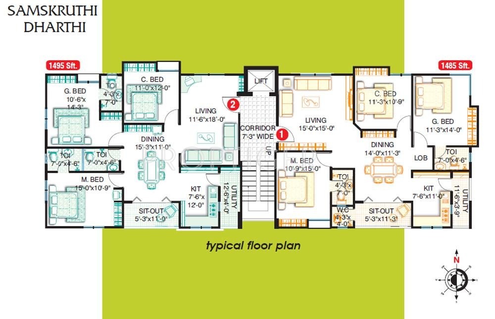 Images for Cluster Plan of Samskruthi Foundations Swargam
