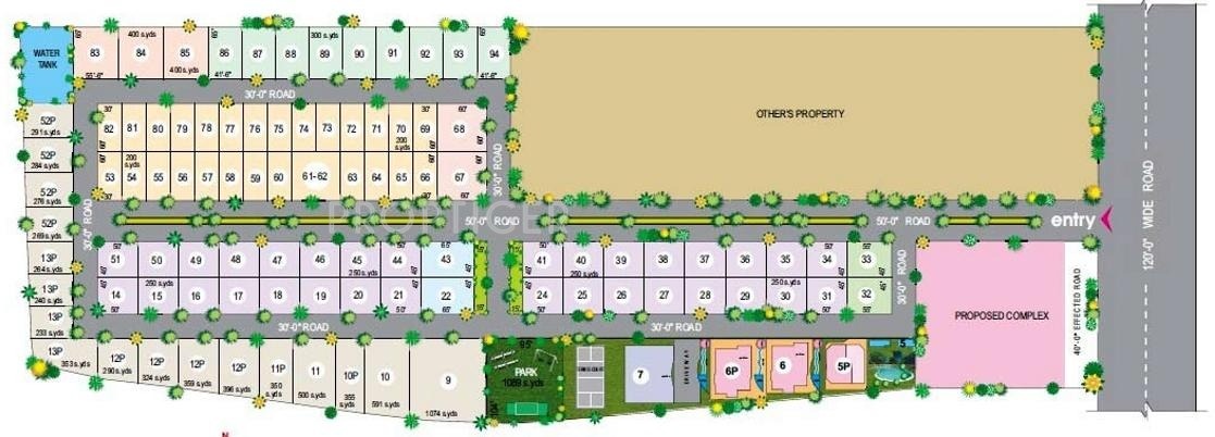 Images for Layout Plan of Samskruthi Springdale
