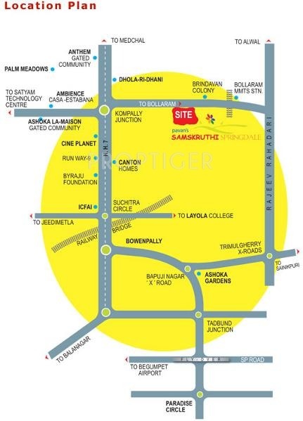 Images for Location Plan of Samskruthi Springdale