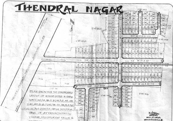 SMA Real Estate Thendral Nagar Master Plan