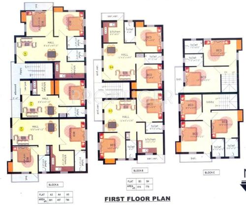 Images for Cluster Plan of Vinayagga Vinayagga Homes