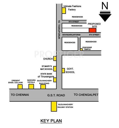 Images for Location Plan of Vinayagga Vinayagga Homes