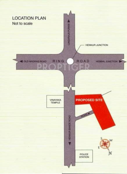 Images for Location Plan of SMR Developers Smr Vinay Crescent