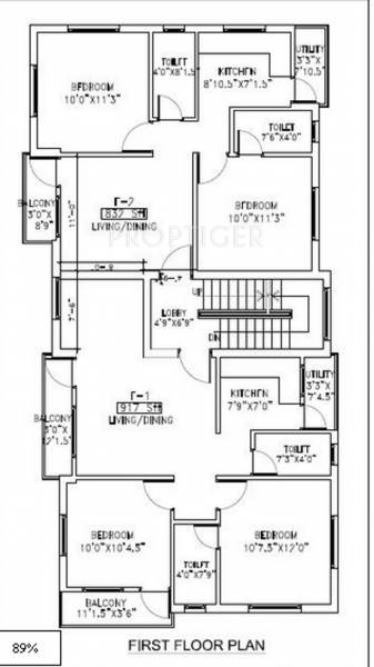 Images for Cluster Plan of Shriram Srishti Apartments
