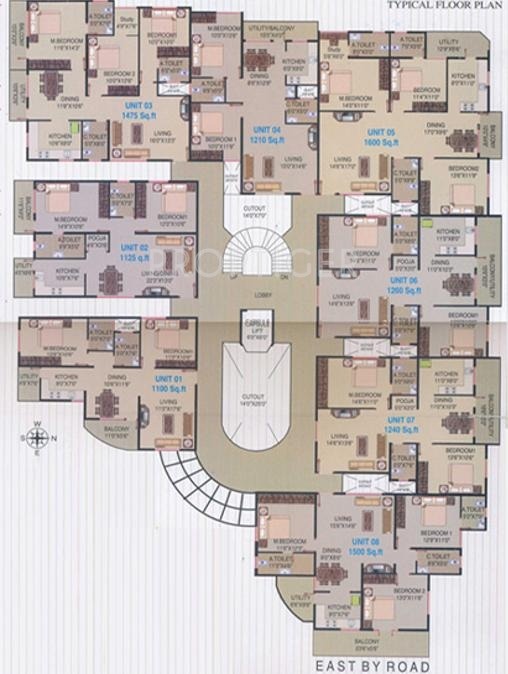 Images for Cluster Plan of Sai Associates Sai Mytri Comforts