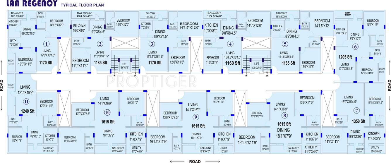 Images for Cluster Plan of Laa Developers Laa Regency