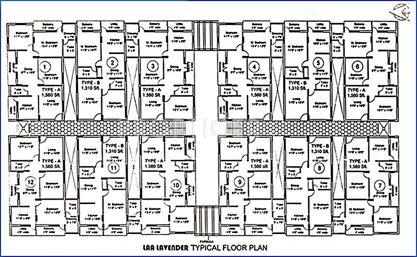 Images for Cluster Plan of Laa Developers Laa Lavender
