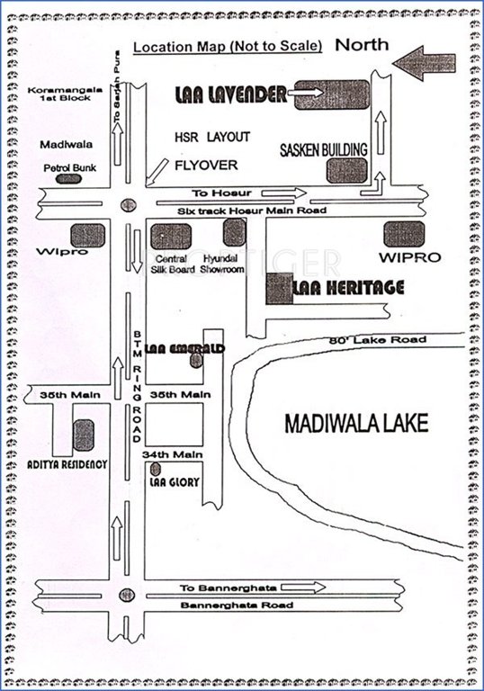 Images for Location Plan of Laa Developers Laa Lavender