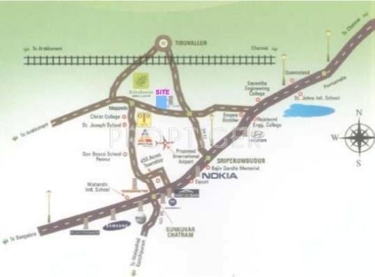 Images for Location Plan of TN Teachers Housing Auro Park