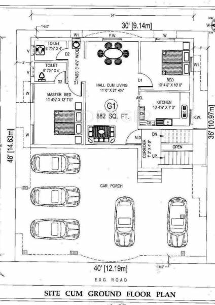 Images for Cluster Plan of Arrummula Constructions Vaishnavi Homes