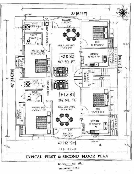 Images for Cluster Plan of Arrummula Constructions Vaishnavi Homes