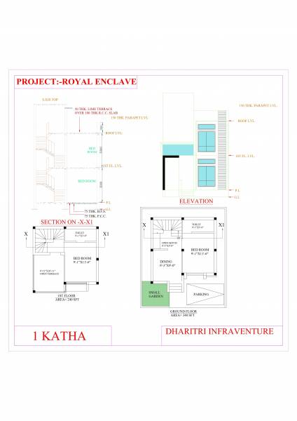  royal-enclave Cluster Plan
