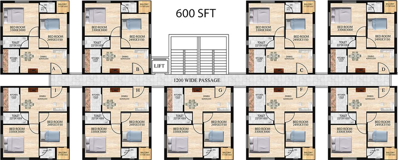  royal enclave Images for Cluster Plan of Dharitri Royal Enclave Apartment