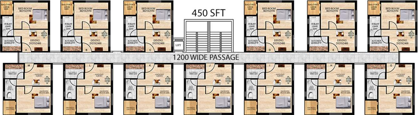  royal enclave Images for Cluster Plan of Dharitri Royal Enclave Apartment