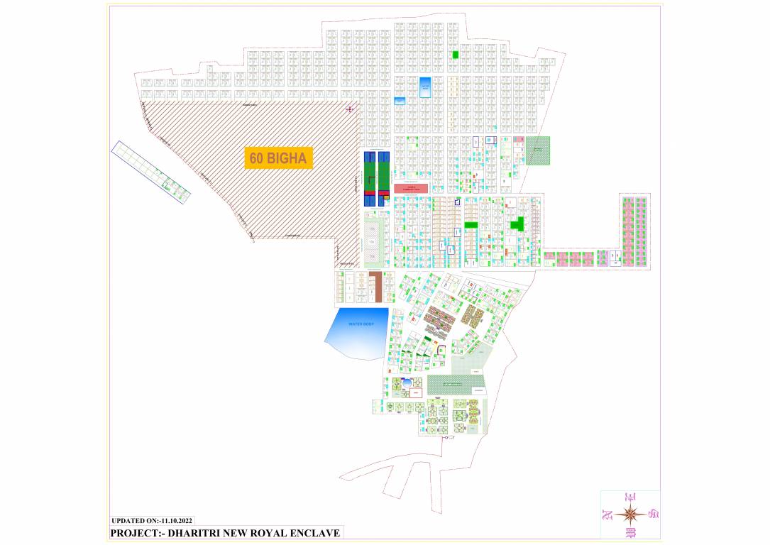  royal enclave Layout Plan