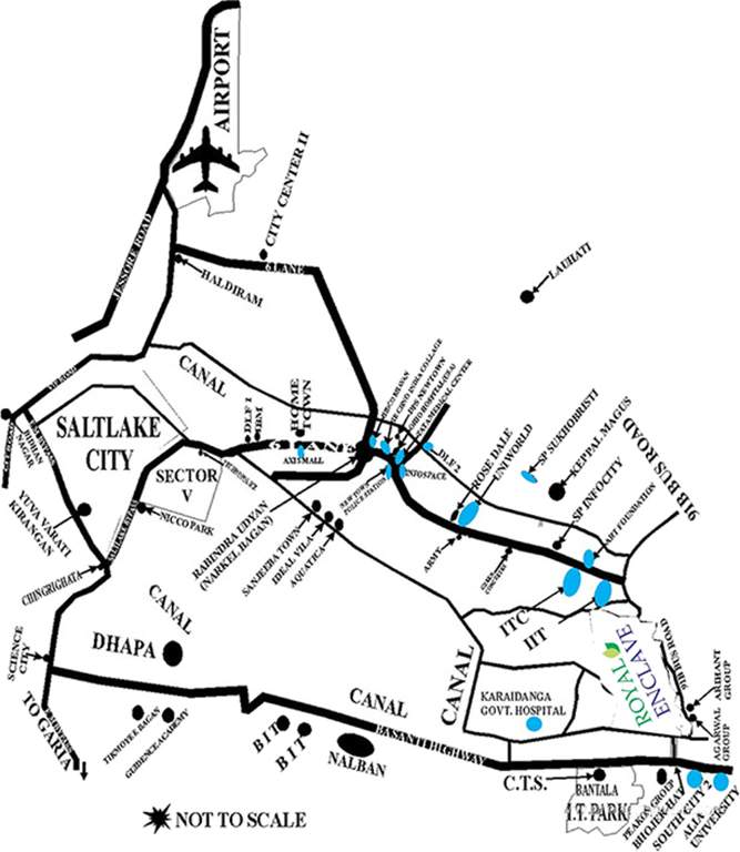  royal enclave Images for Location Plan of Dharitri Royal Enclave Apartment