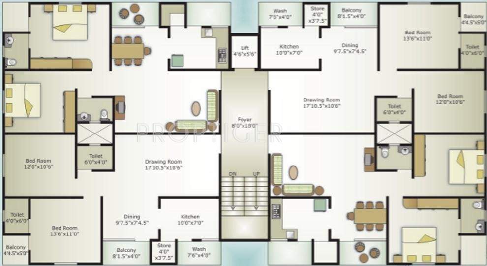 colonials Images for Cluster Plan of Takshashila Colonials