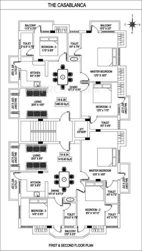 Images for Cluster Plan of India The Casablanca