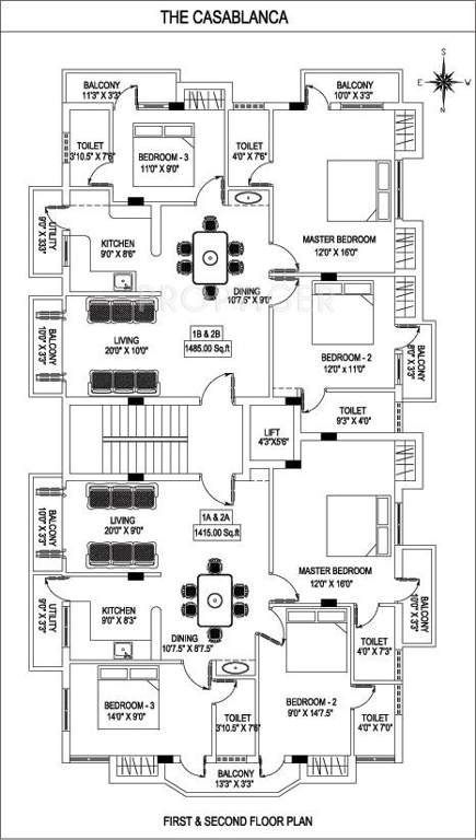 Images for Cluster Plan of India The Casablanca