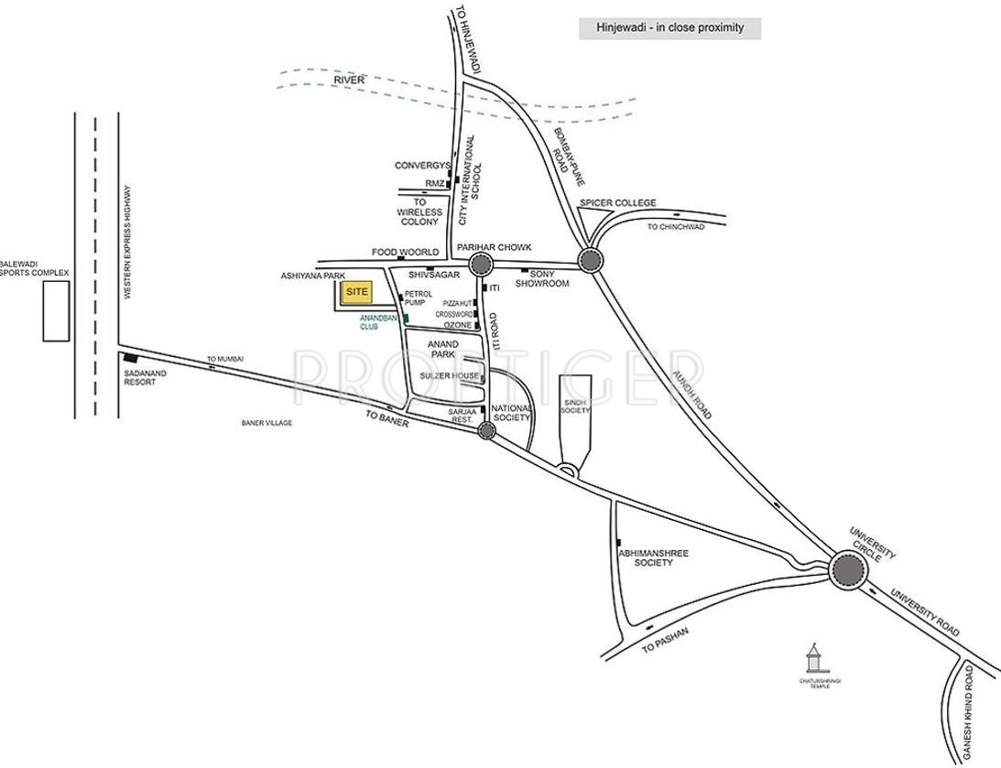 Images for Location Plan of Soham Developers Soham Eternity