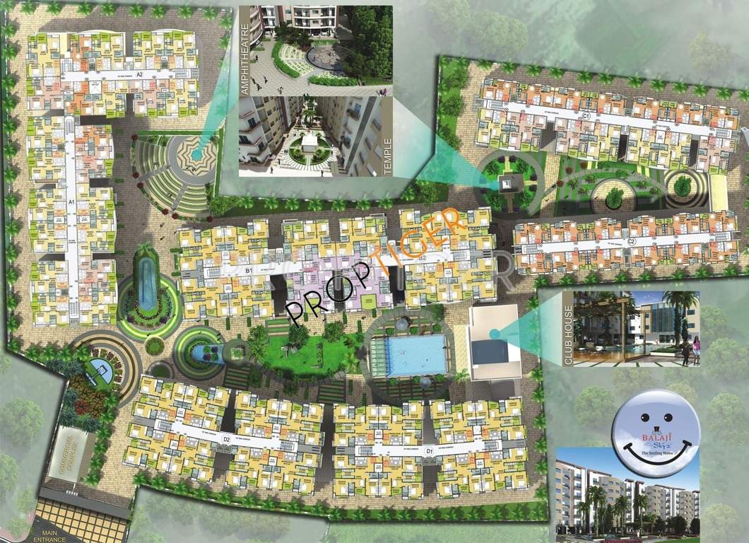 balaji skyz Images for Master Plan of Shikhar Balaji Skyz