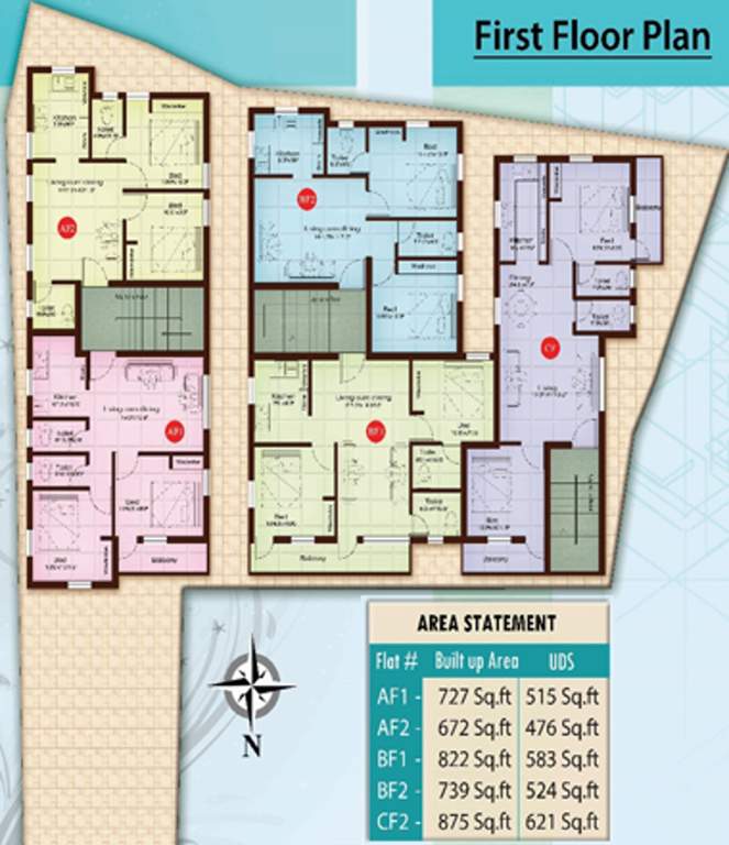 Images for Cluster Plan of JVC Shakthys Elim