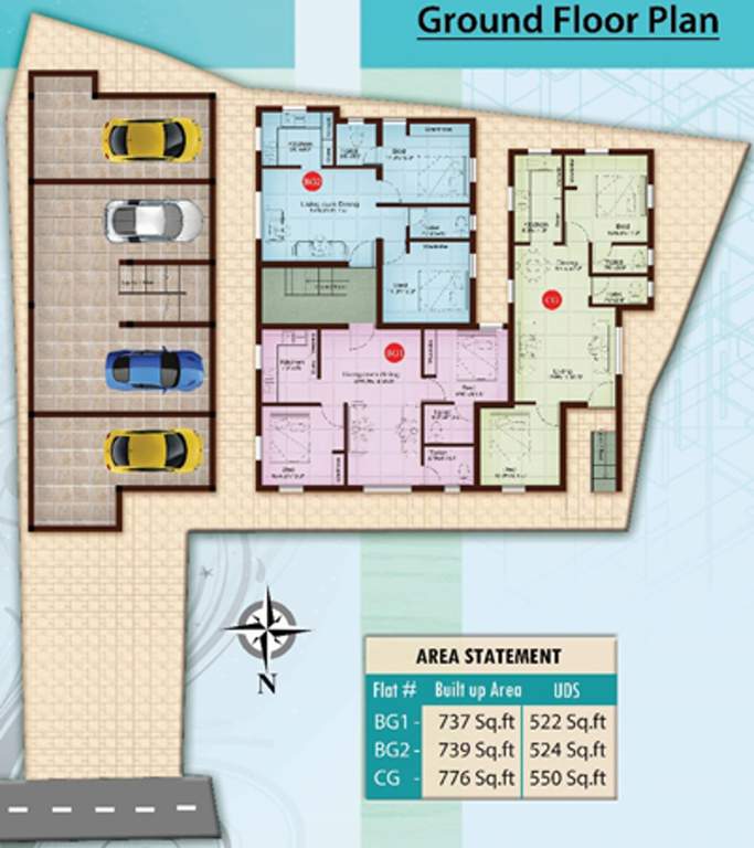Images for Cluster Plan of JVC Shakthys Elim